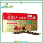 کپسول ارگانیک جینسینگ شاخ گوزن حکیم لاین