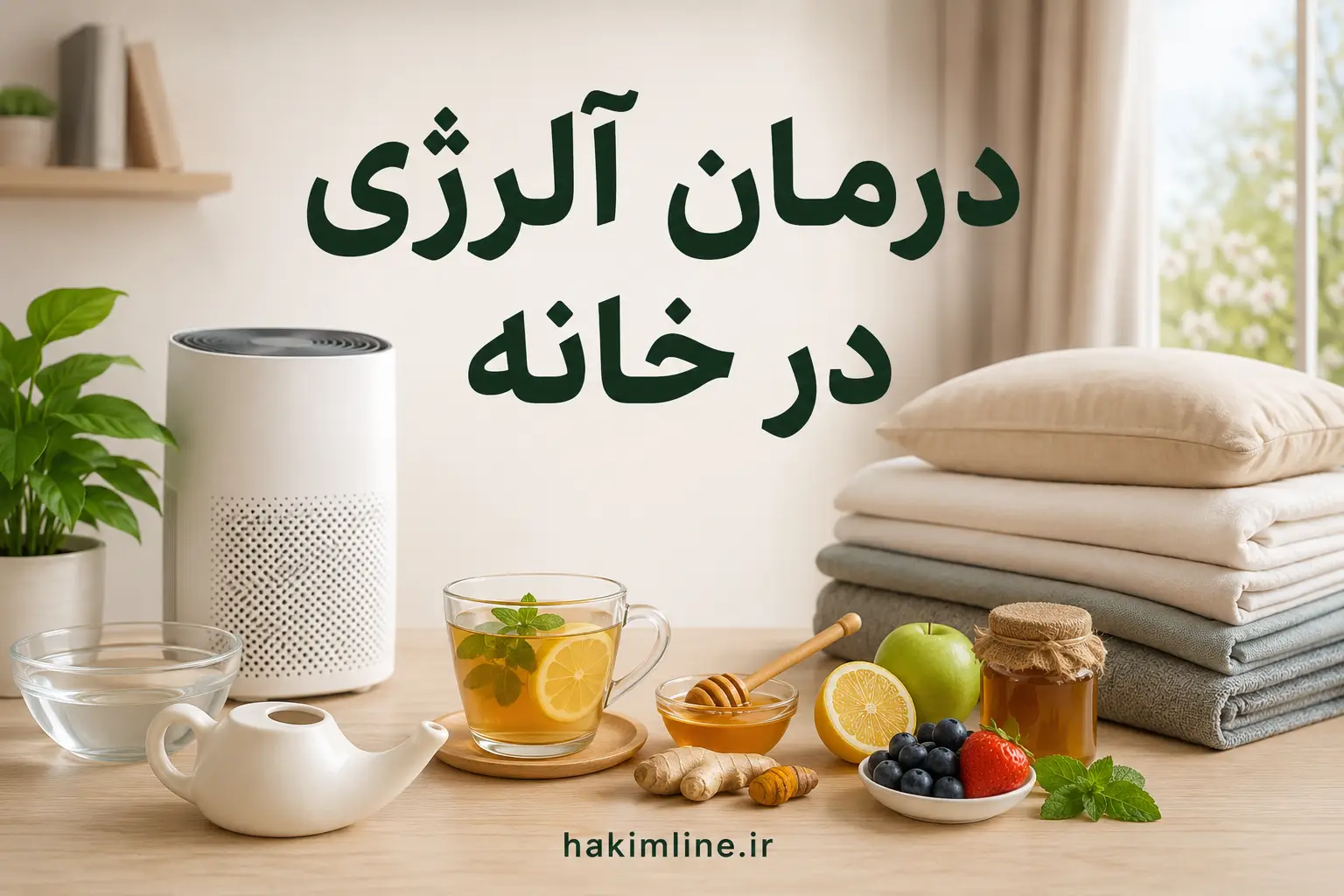 درمان آلرژی در خانه